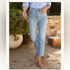 Frank & Eileen Light Blue Monaghan Straight Leg Jeans - *EUC*